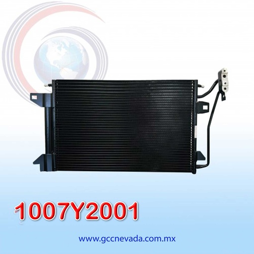 [1007Y2001] CONDENSADOR FORD FUSION AÑO 06/12 C/FILTRO NEVADA ASIA