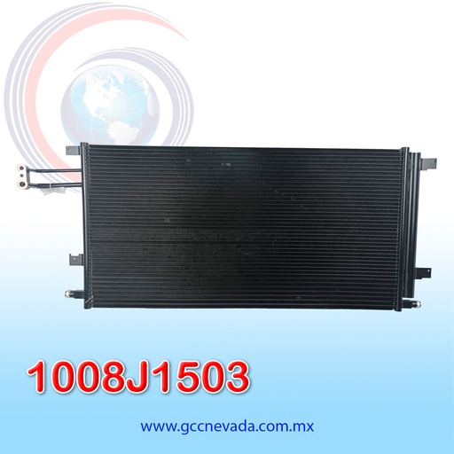 [1008J1503] CONDENSADOR GM SILVERADO AÑO 14/16 / SUBURBAN 15/16 / GMC SIERRA 14/16 / YUKON 15/16 ESCALADE 15/17 / CHEYENE 14/16 NEVADA ASIA