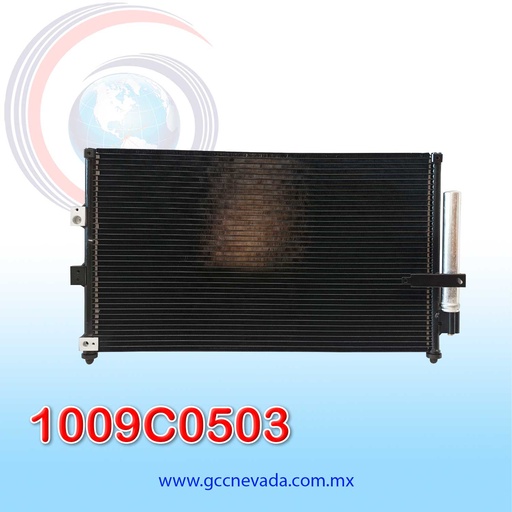 [1009C0503] CONDENSADOR HONDA CIVIC / ACURA CSX AÑO 06/11 4 PUERTAS SEDAN C/FILTRO NEVADA ASIA.