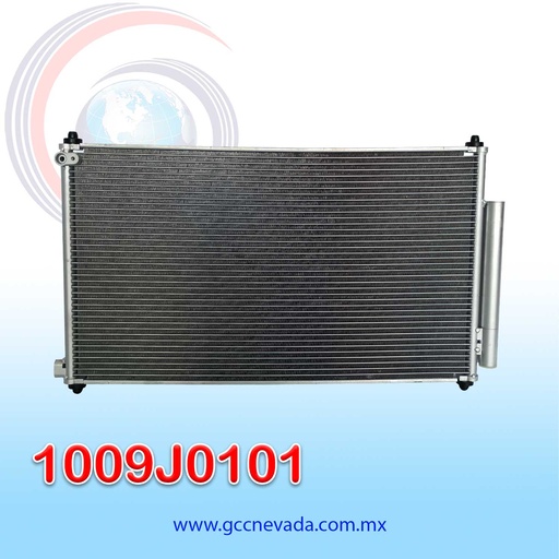 [1009J0101] CONDENSADOR HONDA CR-V AÑO 12/16 C/FILTRO NEVADA ASIA