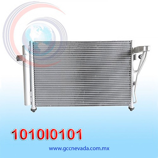 [1010I0101] CONDENSADOR HYUNDAI GETZ 03/09 / ACCENT 00/05 C/FILTRO NEVADA ASIA