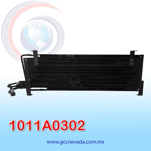 [1011A0302] CONDENSADOR JEEP CHEROKEE AÑO 87-96 4.0L  NEVADA ASIA