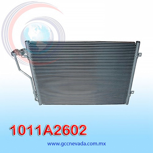 [1011A2602] CONDENSADOR JEEP CHEROKEE / LIBERTY AÑO 02/07 NEVADA ASIA