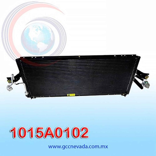 [1015A0102] CONDENSADOR NISSAN SENTRA AÑO 91/97 R-134-A NEVADA ASIA