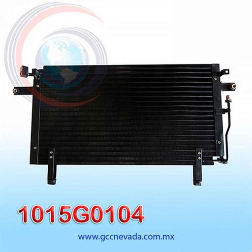 [1015G0104] CONDENSADOR NISSAN PATHFINDER AÑO 97/02 / INFINITI QX4 97/00 NEVADA ASIA