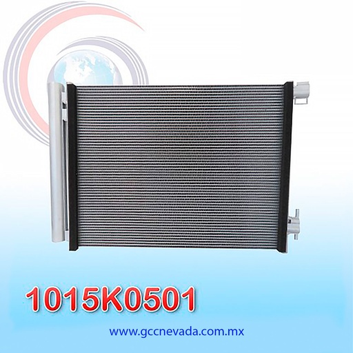 [1015K0501] CONDENSADOR NISSAN KICK AÑO 17/18 NEVADA ASIA