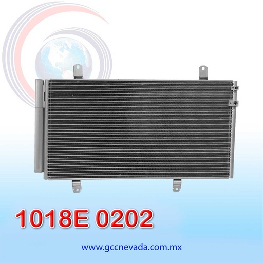[1018E 0202] CONDENSADOR TOYOTA CAMRY AÑO 07/11 C/FILTRO NEVADA ASIA