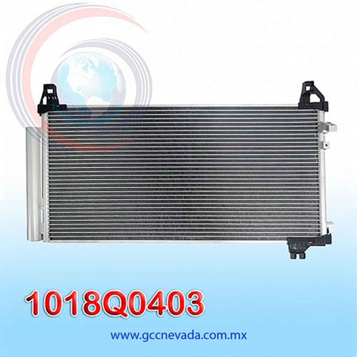 [1018Q0403] CONDENSADOR TOYOTA YARIS BELTA AÑO 06/13 C/FILTRO NEVADA ASIA