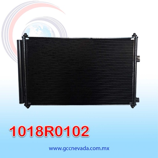 [1018R0102] CONDENSADOR TOYOTA RAV 4 AÑO 06/13 C/FILTRO NEVADA ASIA