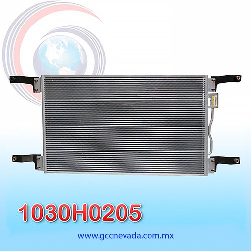 [1030H0205] CONDENSADOR FREIGHTLINER CENTURY CLASS AÑO 00/09 / COLUMBIA 00/10 / SPRINTER 2500 2002 HD NEVADA ASIA
