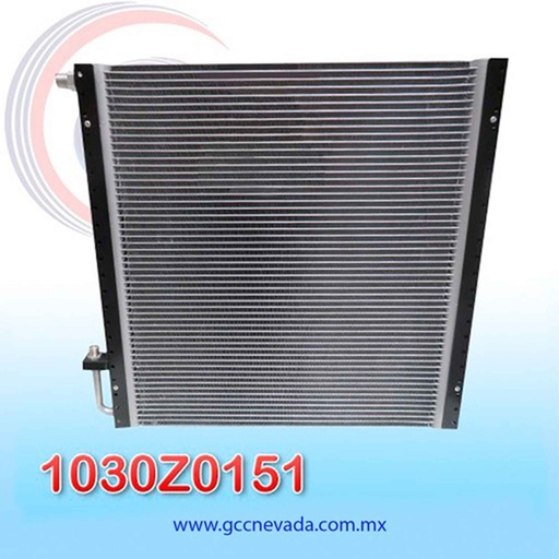 [1030Z0151] CONDENSADOR UNIVERSAL 22X22X20 FLUJO PARALELO NEVADA ASIA
