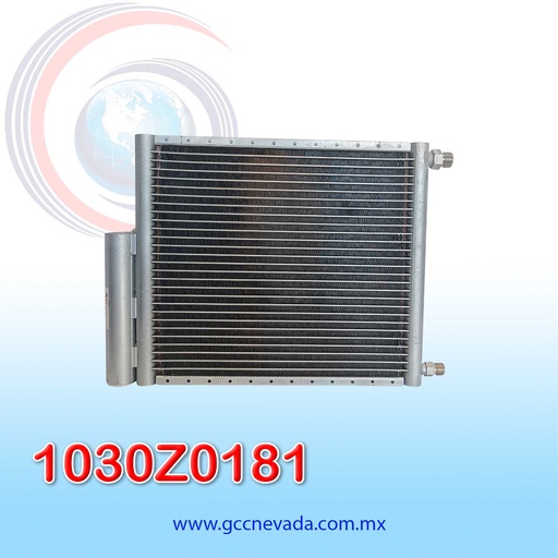 [1030Z0181] CONDENSADOR UNIVERSAL 12X14X20 FLUJO PARALELO C/FILTRO NEVADA ASIA