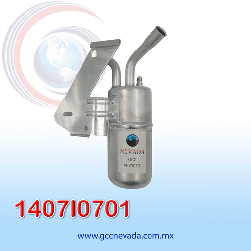 [1407I0701] DESHIDRATADOR FORD FIESTA POWER AÑO 04/10 NEVADA ASIA