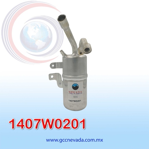 [1407W0201] DESHIDRATADOR FORD FOCUS AÑO 00/03 NEVADA ASIA