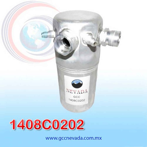 [1408C0202] DESHIDRATADOR GM CENTURY AÑO 88/90 C/CARGADOR R-12 NEVADA ASIA