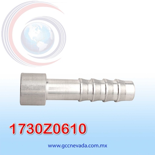 [1730Z0610] EMPALME UNIVERSAL # 06 (5/16") HEMBRA ALUM 1/2 UNION (PAQ 10) NEVADA ASIA