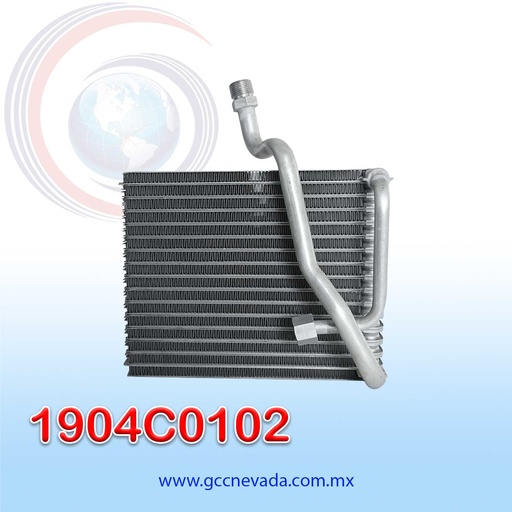 [1904C0102] EVAPORADOR DAEWOO MATIZ AÑO 99/02 R-134-A NEVADA ASIA