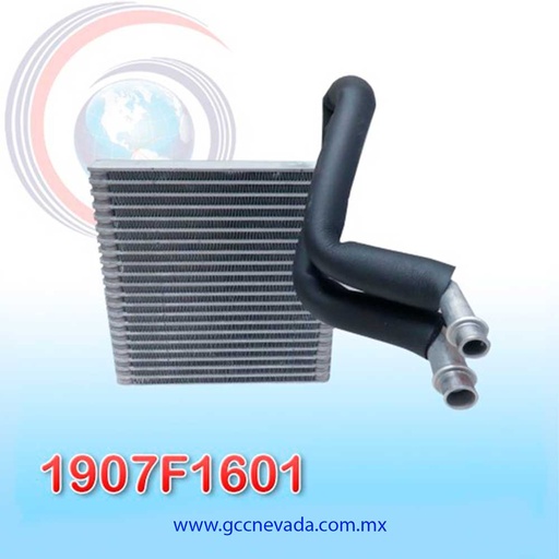 [1907F1601] EVAPORADOR FORD FIESTA ECO SPORT AÑO 10/13 R-134-A NEVADA ASIA