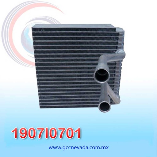 [1907I0701] EVAPORADOR FORD FIESTA POWER AÑO 03/09 / ECO SPORT 04/08 R-134-A NEVADA ASIA