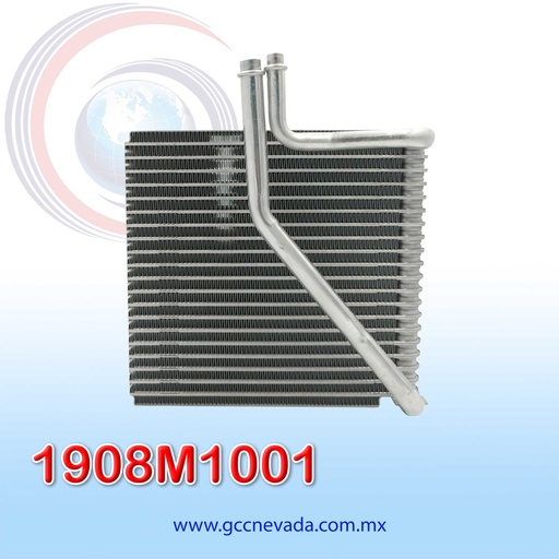[1908M1001] EVAPORADOR GM CORSA CHEVY (CONFORT) AÑO 06/08 R-134-A NEVADA ASIA
