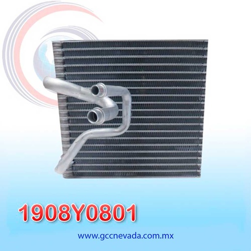 [1908Y0801] EVAPORADOR GM MONTANA AÑO 03/08 / SUZUKI FUN / OPEL CORSA 06/08 R-134-A NEVADA ASIA