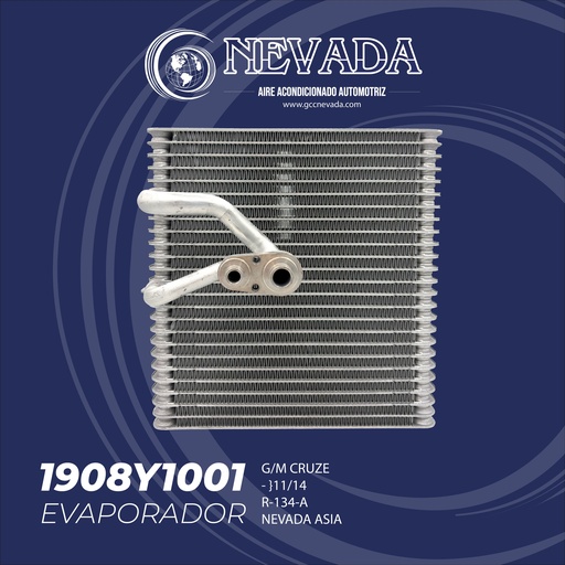 [1908Y1001] EVAPORADOR G/M CRUZE AÑO 11-14 NEVADA 