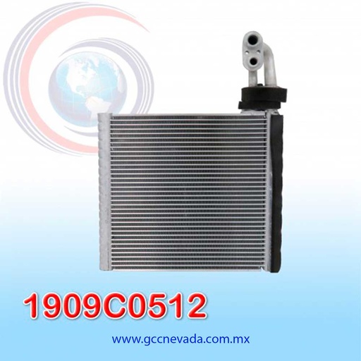 [1909C0512] EVAPORADOR HONDA CIVIC COUPE 2 PUERTAS AÑO 06/11 / CRV 07/11 / CRZ 11/16 / INSIGHT 10/14 / ACURA CSX 06/11 NEVADA ASIA