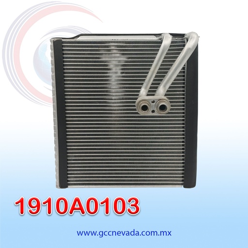 [1910A0103] EVAPORADOR HYUNDAI ELANTRA 11/16 / ELANTRA COUPE 2013 / KIA FORTE COUPE 14/16 NEVADA ASIA