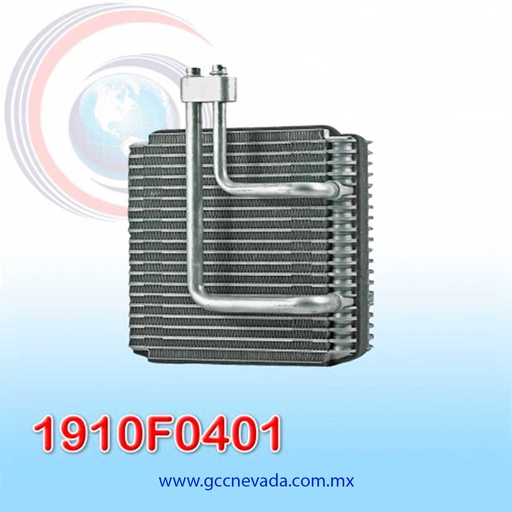 [1910F0401] EVAPORADOR HYUNDAI ACCENT AÑO 00/01 C/BLOCK R-134-A NEVADA ASIA