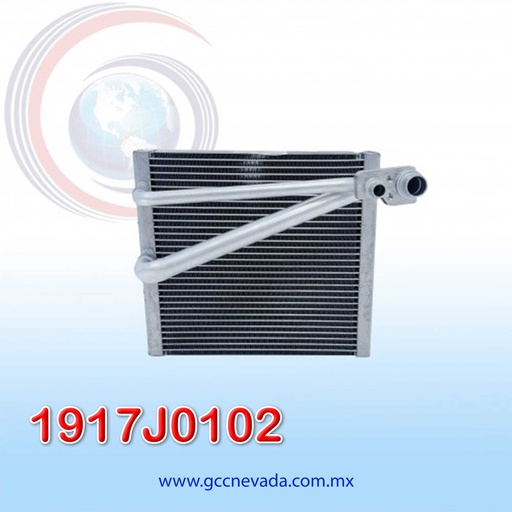 [1917J0102] EVAPORADOR NISSAN APRIO / RLT LOGAN AÑO 08/09 / V W POLO 10/ GOL 09/ NEVADA ASIA
