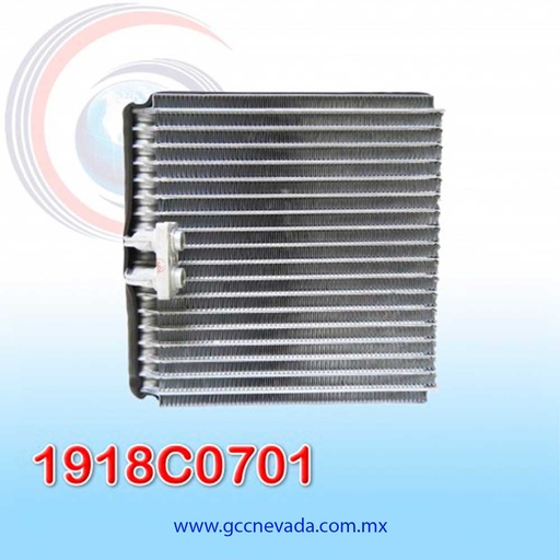 [1918C0701] EVAPORADOR TOYOTA TERCEL / MITSUBISHI MONTERO AÑO 94/00 R-134-A NEVADA ASIA