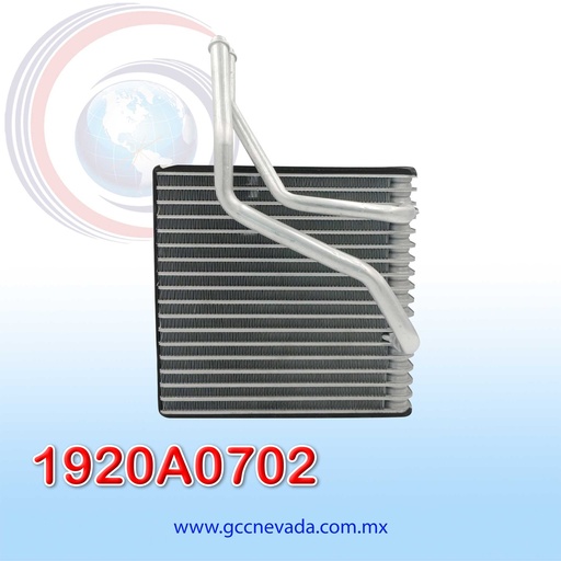 [1920A0702] EVAPORADOR VOLKSWAGEN JETTA AÑO 09-14 (DELGADO) 204*225*58MM NEVADA ASIA