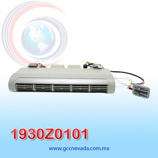 [1930Z0101] EVAPORADOR UNIV 5 REJILLAS CONCORD 12V (GRIS) NEVADA ASIA
