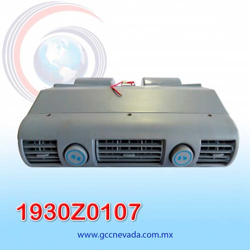 [1930Z0107] EVAPORADOR UNIV CON FRONTAL 3 REJILLAS 13000 BTU (12V) ASIA