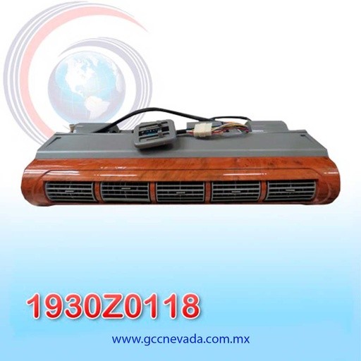 [1930Z0118] EVAPORADOR UNIV 5 REJILLAS CONCORD (COLOR MADERA) 12V NEVADA ASIA