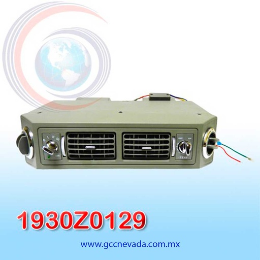 [1930Z0129] EVAPORADOR UNIV CON FRONTAL 2 REJILLAS 13000 BTU 12V (GRIS) NEVADA ASIA