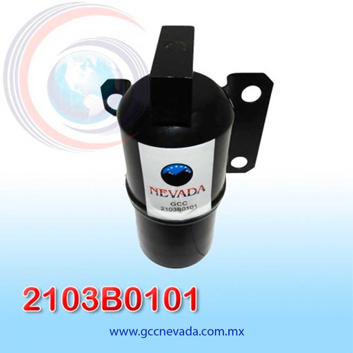 [2103B0101] FILTRO SECADOR CHRYSLER TOWN & COUNTRY / DODGE CARAVAN / GRAND CARAVAN / SPIRIT AÑO 91/93 NEVADA ASIA