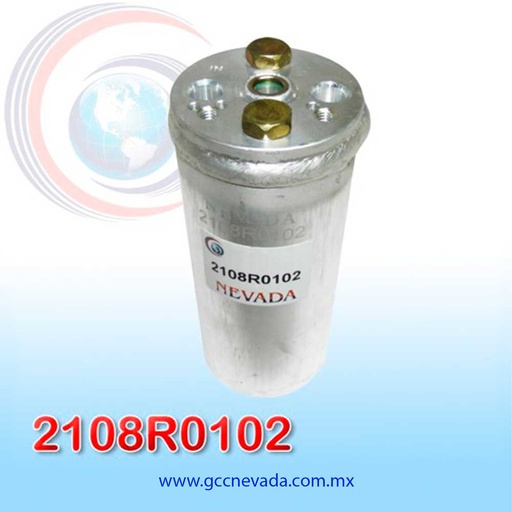 [2108R0102] FILTRO SECADOR GM LUV DMAX / ISUZU DMAX AÑO 2003 NEVADA ASIA