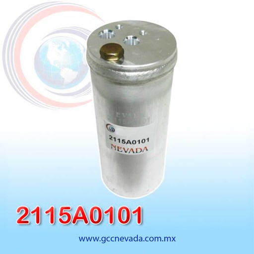 [2115A0101] FILTRO SECADOR NISSAN SENTRA 1.6 L / FRONTIER AÑO 98/03 NEVADA ASIA