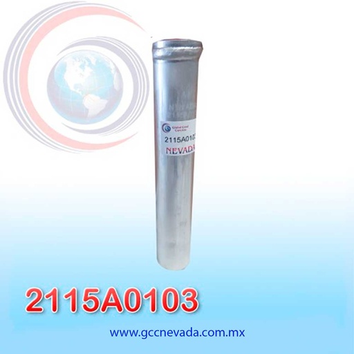 [2115A0103] FILTRO SECADOR NISSAN SENTRA AÑO 02/06 NEVADA ASIA