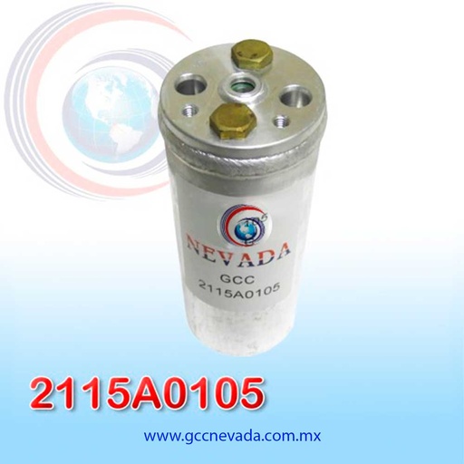 [2115A0105] FILTRO SECADOR NISSAN SENTRA 1999 / PATHFINDER 96/00 NEVADA ASIA C/AM
