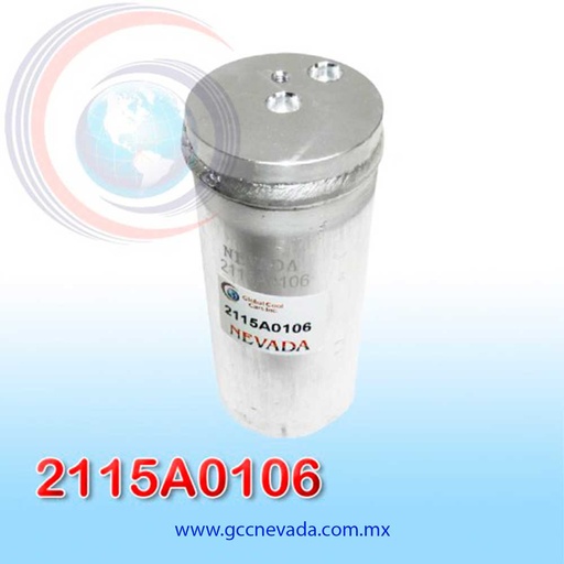 [2115A0106] FILTRO SECADOR NISSAN SENTRA 03/06 FRONTIER / PATHFINDER 05/11 NEVADA ASIA