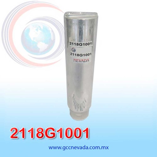 [2118G1001] FILTRO SECADOR TOYOTA HINO TRUCK / SIENNA AÑO 98/03 NEVADA ASIA