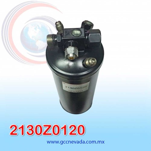 [2130Z0120] FILTRO SECADOR HEAVY DUTY FREIGHTLINER AÑO 02/07 HEMBRA/MACHO NEVADA ASIA