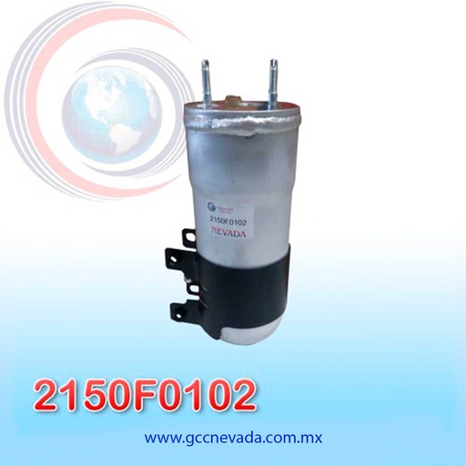 [2150F0102] FILTRO SECADOR INTERNACIONAL NAVISTAR AÑO 00/09 / 7700 05/07 / 7200 / 7300 / 7400 02/07 C/BASE NEVADA ASIA