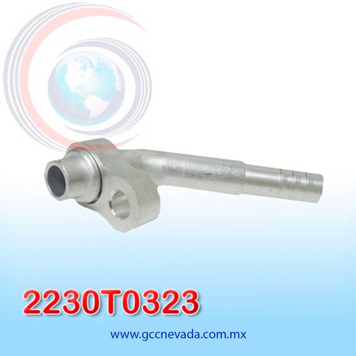 [2230T0323] FITTING UNIVERSAL ORING # 10 (1/2") 45º C/MUFFLER C/L ASIA