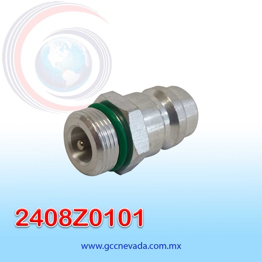 [2408Z0101] VALVULA DE SERVICIO GM DE CARGA ALTA ROSCA FINA (KIT) PAQ. 10 uds NEVADA ASIA