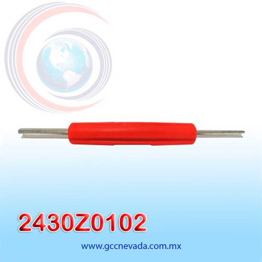 [2430Z0102] SACA GUSANILLO UNIVERSAL R-12 / R-134-A ASIA