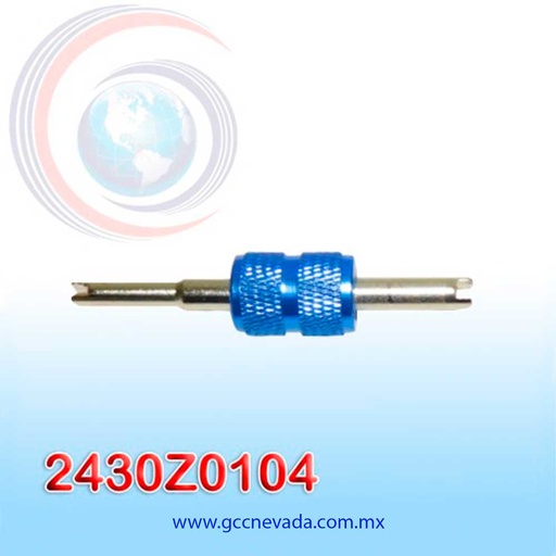 [2430Z0104] SACA GUSANILLO UNIVERSAL R-134-A (METAL) (PAQ 10) NEVADA