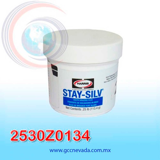 [2530Z0134] FUNDENTE EN PASTA PARA VARILLA DE PLATA (4 ONZ) HARRIS USA